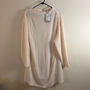 H&M Cream Mini Dress